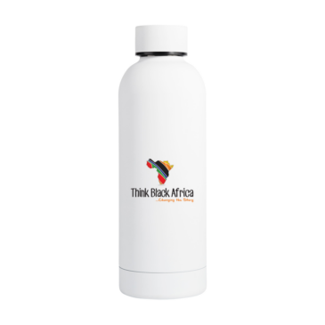 ThinkBlackAfrica – Soft Touch Double Walled Drinks Bottle – 500ml